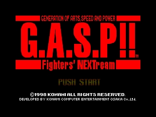   G.A.S.P!! FIGHTER'S NEXTREAM